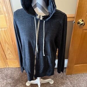 Danskin Black Zip-Up Hoodie